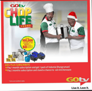 GOtv Chop Life Promo