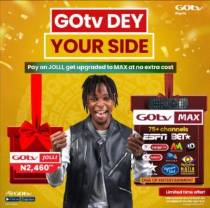 Pay 2460 and Enjoy GOtv Max