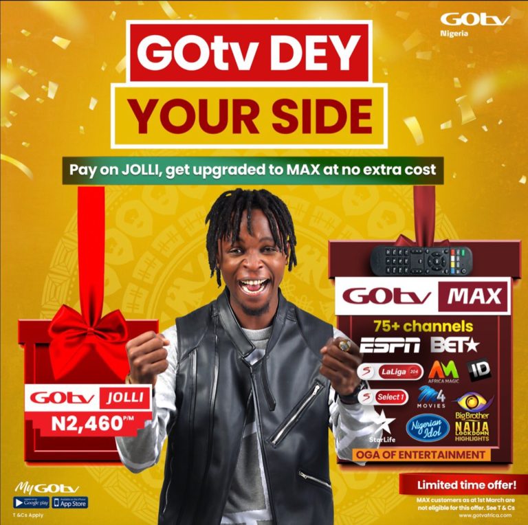 Pay 2460 and Enjoy GOtv Max