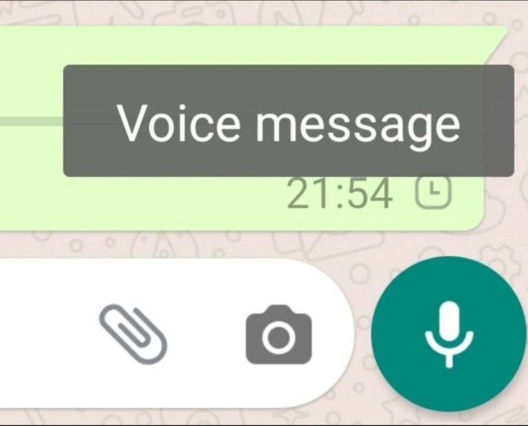 WhatsApp Voice Note